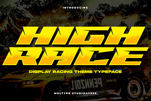 Highrace Racing Font