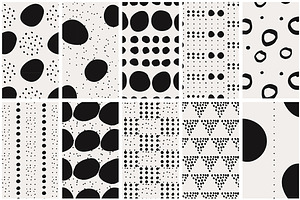 Dots & Lines Patterns Set