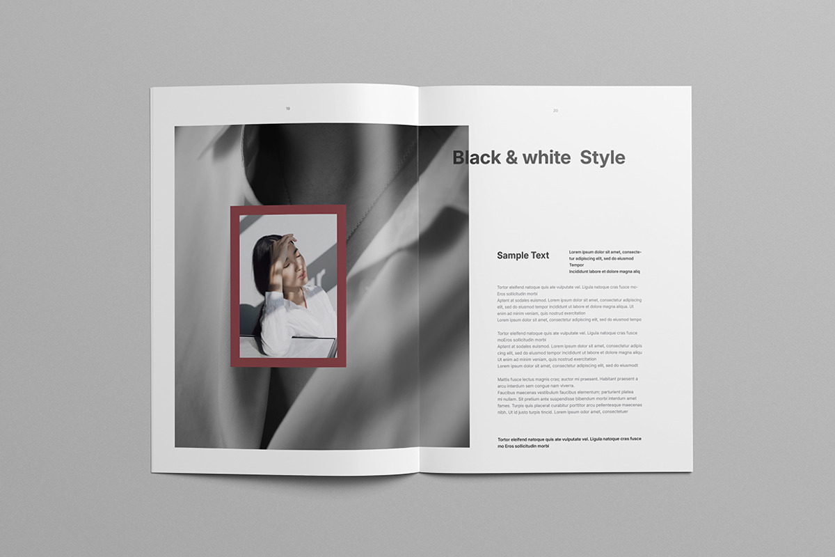 Lookbook Template | InDesign, a Brochure Template by HiveArts (Photo 10 of 11)