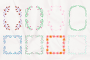 Hand-drawn floral clipart & patterns, a Decorative Illustration by CapriceMeDesigns (Thumbnail 6 of 18)