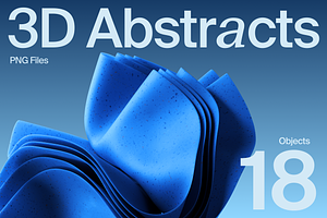 3D Abstract Waves Collection