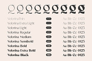 Velorina Font Family, a Sans Serif Font by Asenbayu (Thumbnail 3 of 14)