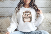 Watercolor Boho Woodland Animal Clip, an Illustration by Watercolor design (Thumbnail 12 of 12)