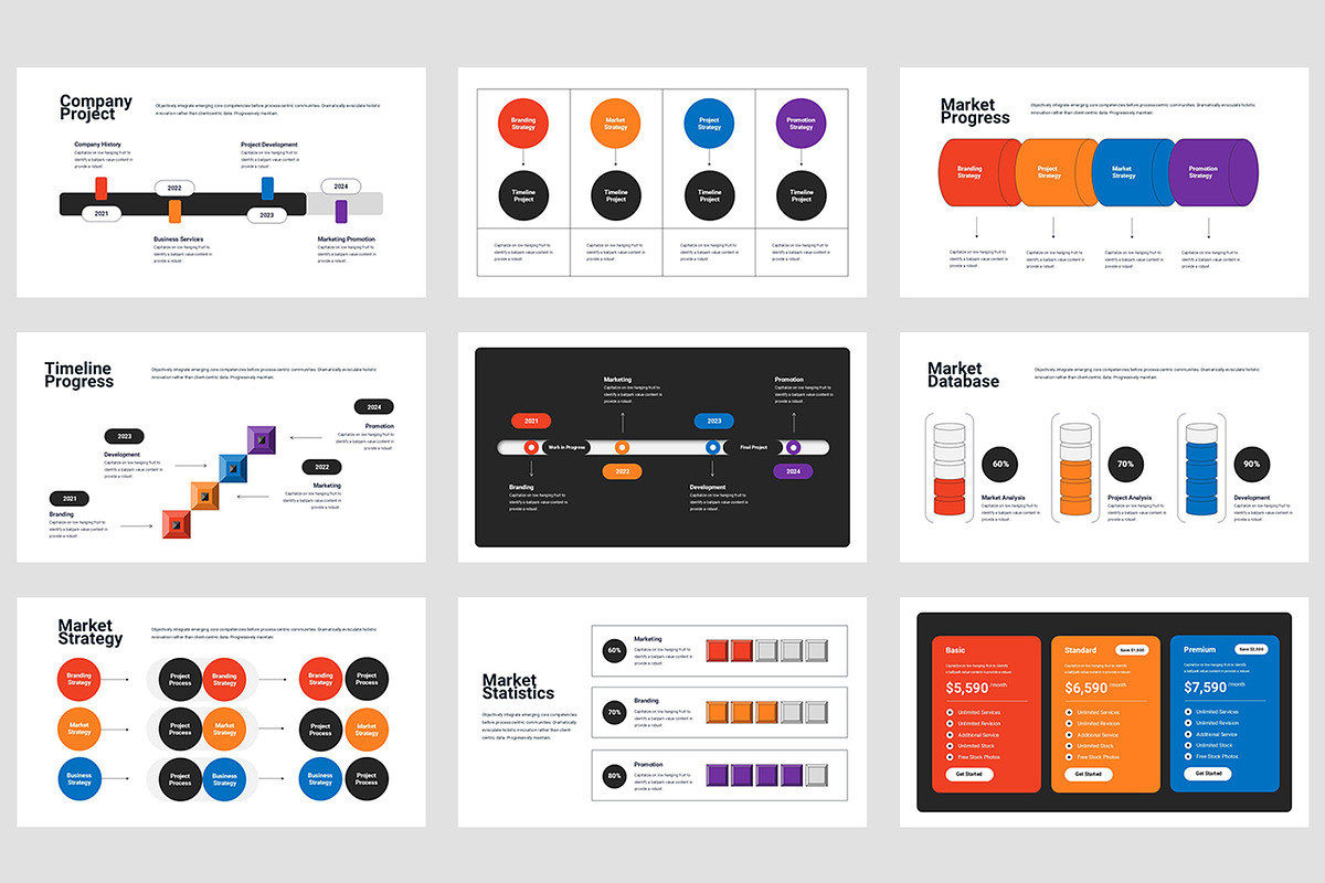 Kova: Infographic Google Slides, a Presentation Template by Punkl Camp (Photo 7 of 9)