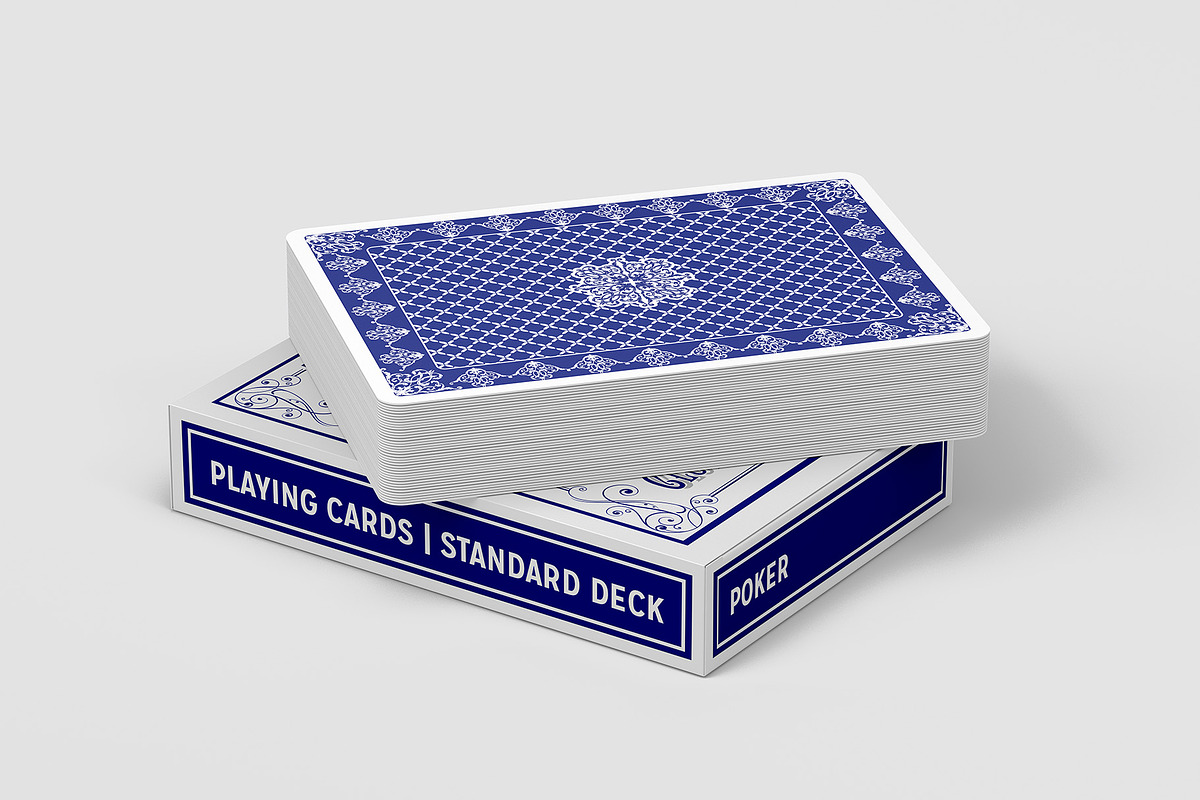 Playing Cards Mockup v.8 - 8 views, an Advertising Mockup by Illusiongraphic (Photo 4 of 22)