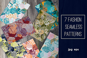 Fashion seamless patterns