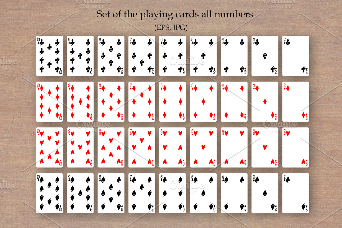 Playing cards original design, an Object Illustration by Retro Graphic Box (Photo 3 of 5)