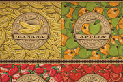 Vintage Fruits & Vegetables Labels, a Decorative Illustration by ConceptCafe (Thumbnail 2 of 3)