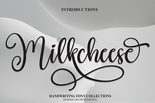 Milkcheese | Script Font