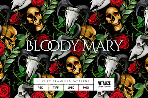 BM — Luxury Seamless Pattern