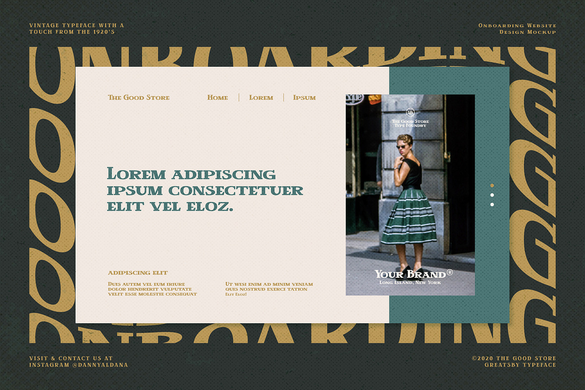 Greatsby + Extras, a Serif Font by The Good Store (Photo 5 of 10)