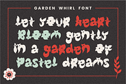 Garden Whirl - Display Font, a Font by PutraCetol Studio (Thumbnail 2 of 5)