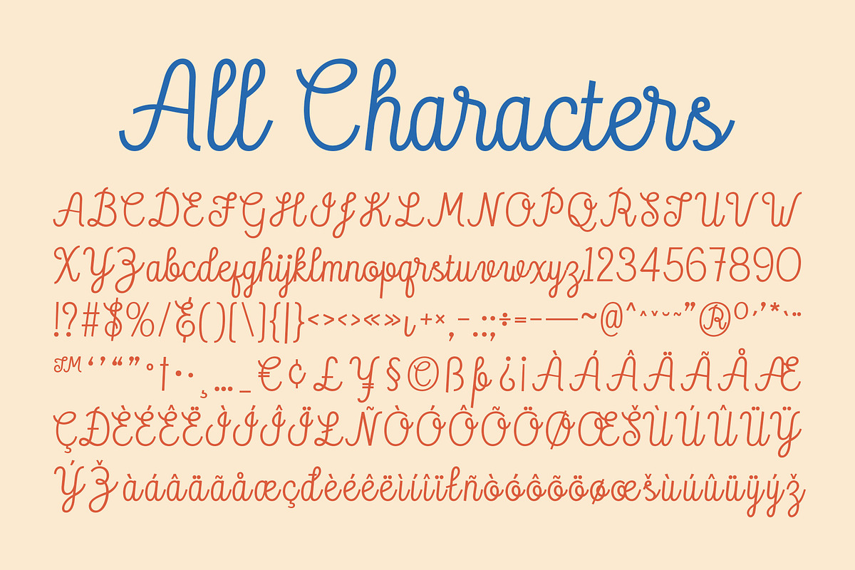 CS Blossom – Script Font, a Script Font by Craft Supply Co. (Photo 8 of 8)