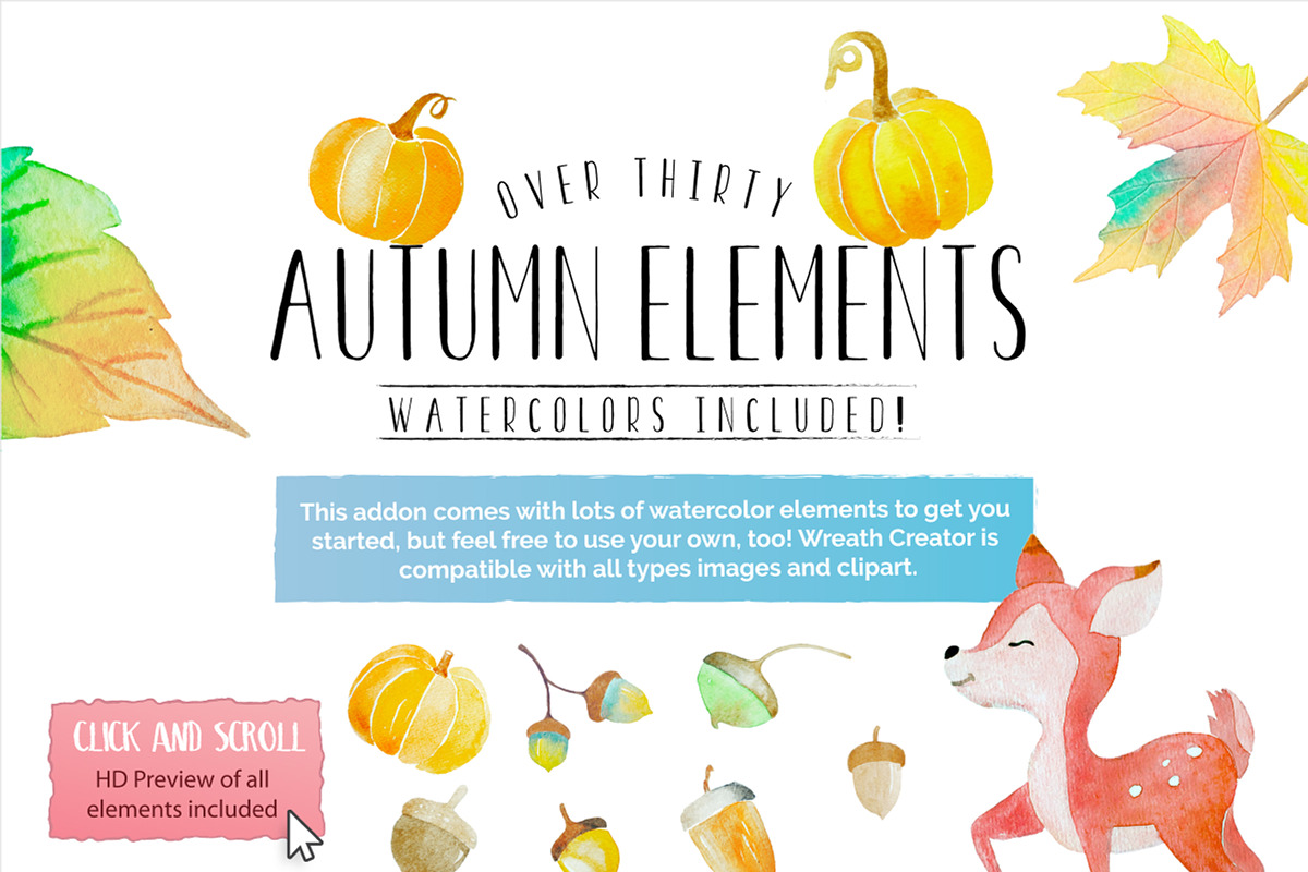 Autumn Wreath Creator preview 4