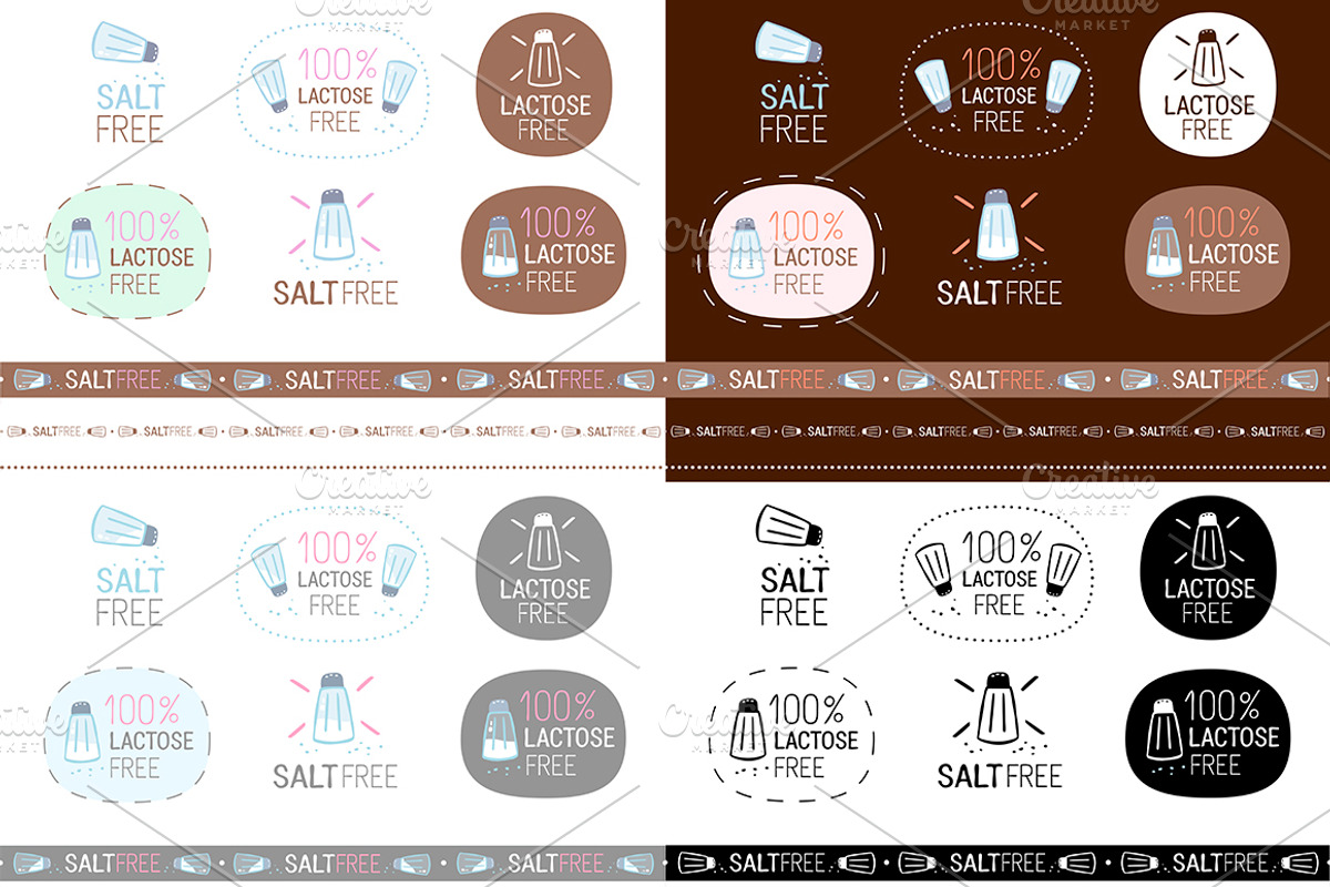 9 in 1! Food signs set, an Object Graphic by SunnyWS (Photo 7 of 10)