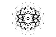 Modern Black and White Mandala Pack, a Decorative Illustration by NJ Himel (Thumbnail 95 of 101)