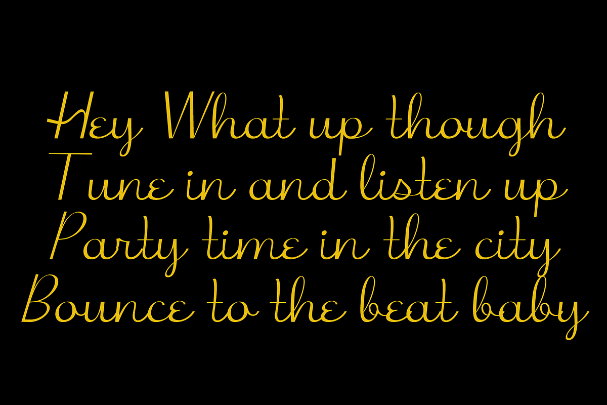 Hellcat - Groovy Retro Script, a Font by Press & Pen (Photo 5 of 8)