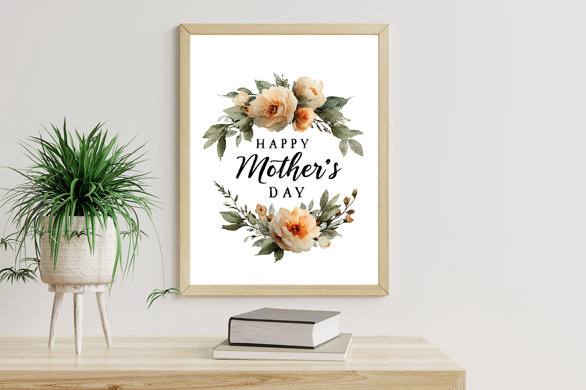 Happy Mother’s Day Birth Flower Clip, an Illustration by Designworld (Photo 3 of 7)