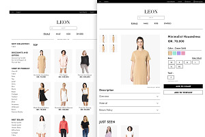 Leon - Website Fashion Template