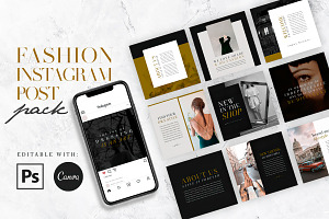 Fashion - Instagram Post Pack