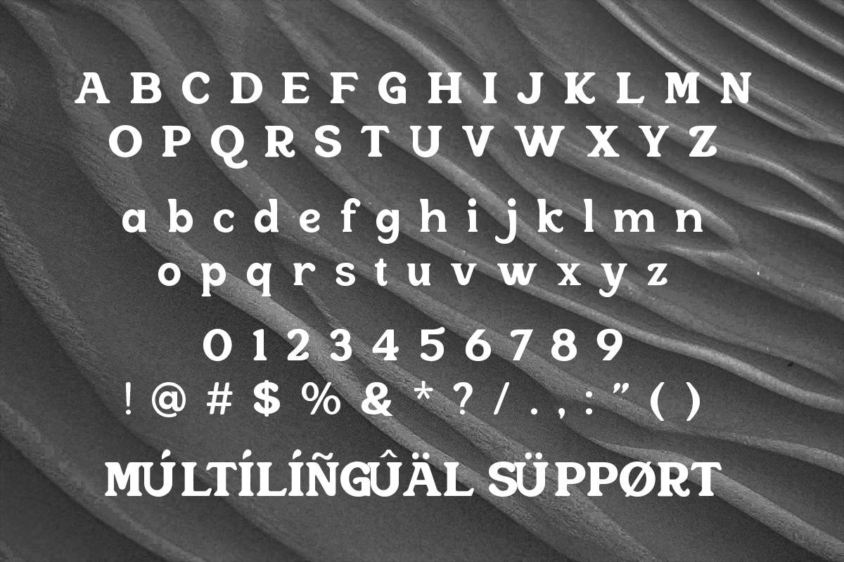 Bruleni - Modern Bold Font, a Serif Font by RagamKata (Photo 9 of 10)