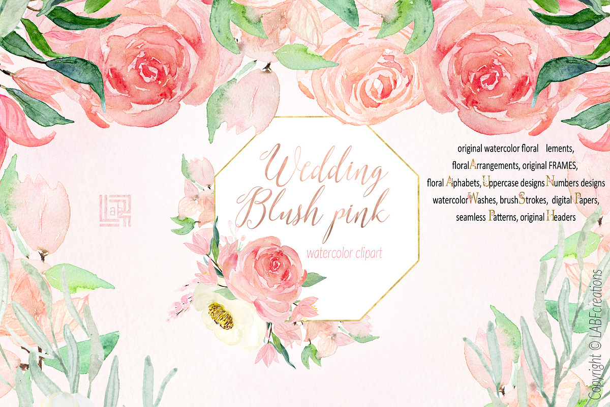 Blush pink bougainvillea flowers, an Illustration by LABFcreations (Photo 13 of 16)