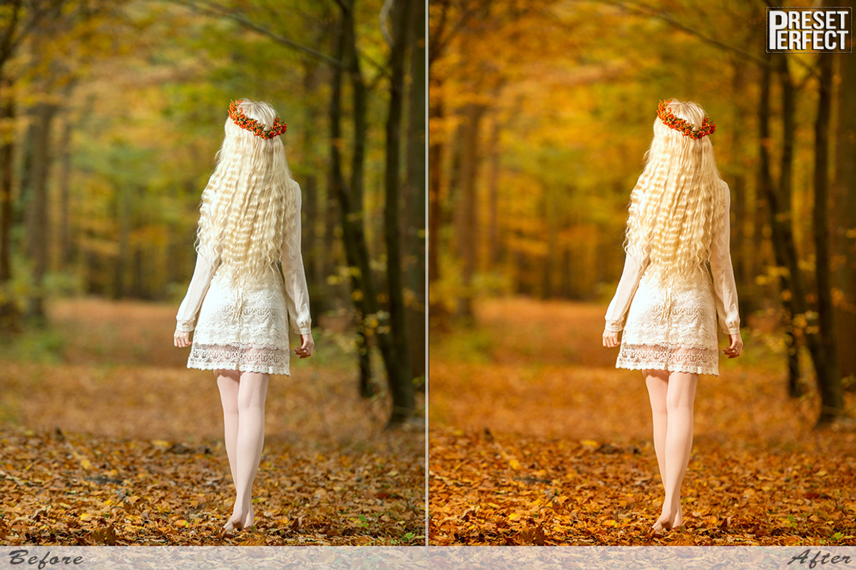 Autumn Bloom Lightroom Presets, an Action Add-On by Preset Perfect (Photo 2 of 5)