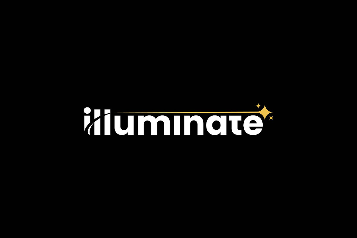 illuminate logo, a Branding & Logo Template by ZHR Creative