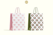 Pink Gingerbread Seamless Patterns, a Pattern Graphic by Euonia Meraki (Thumbnail 8 of 11)