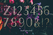 Hazel Deco Font, a Font by Leslie Ray (Thumbnail 4 of 7)