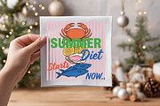 Summer Food Hand Drawn PNG, an Illustration by DreamPrint404 (Thumbnail 2 of 6)