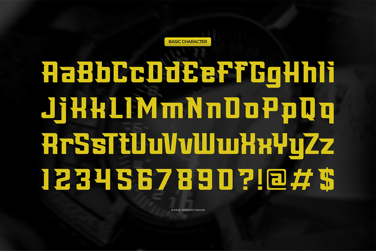Amang Racing | Bold Racing Font, a Font by Denustudios (Photo 11 of 12)