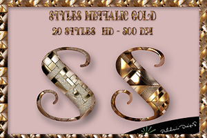 STYLES METTALIC GOLD