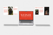 Website Presentation Mockup, a Wearable Device Mockup by Unerispace (Thumbnail 4 of 5)