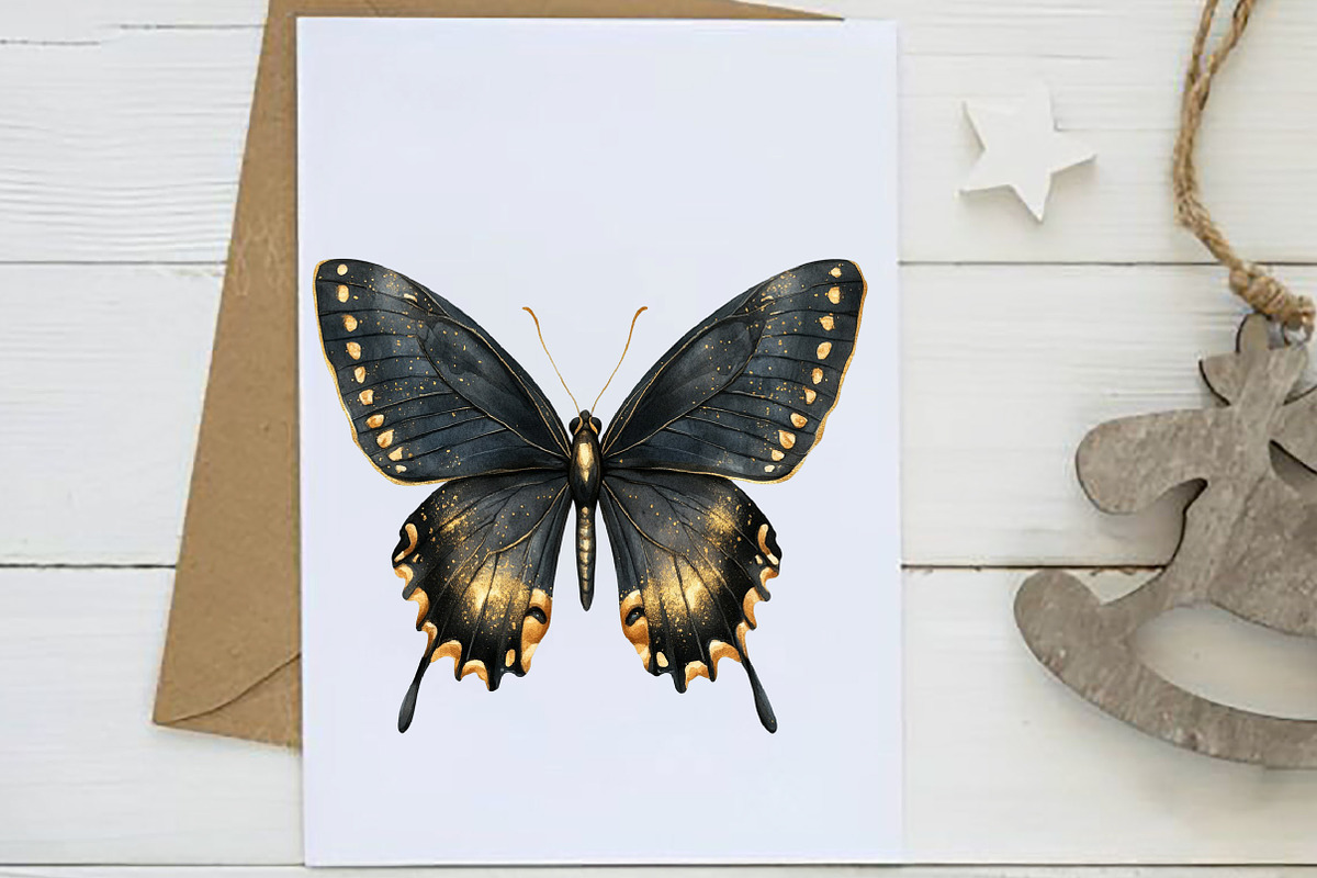 Black & Gold Luxury Clipart, an Illustration by Designworld (Photo 6 of 9)