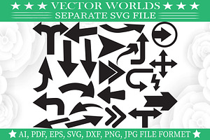 Arrow Svg, Shape, The Flash Svg