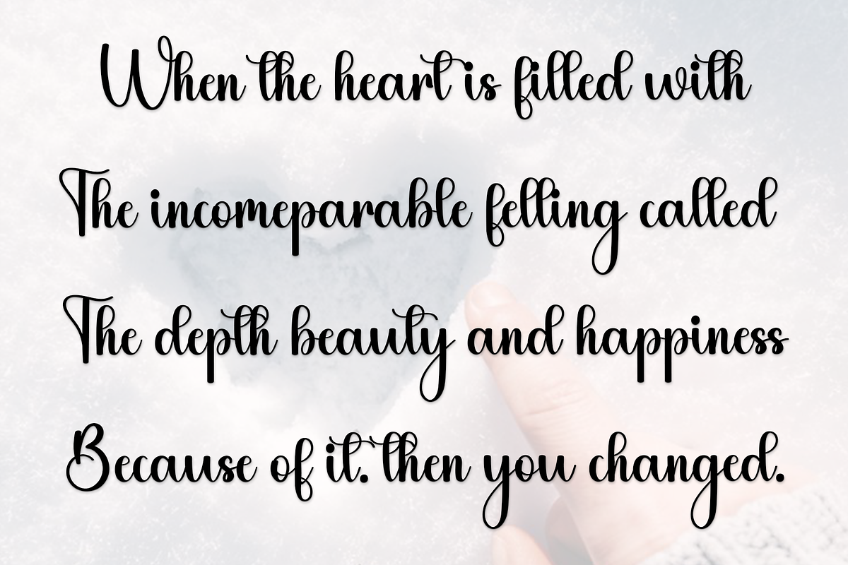 Mother Birthday, a Handwritten Font by FreshTypeINK (Photo 6 of 8)