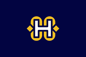 premium initial letter H logo, a Branding & Logo Template by Rasagama Studio