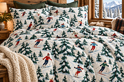 Retro Alpine Après Ski Seamless, a Pattern Graphic by Colorsfav (Thumbnail 3 of 7)