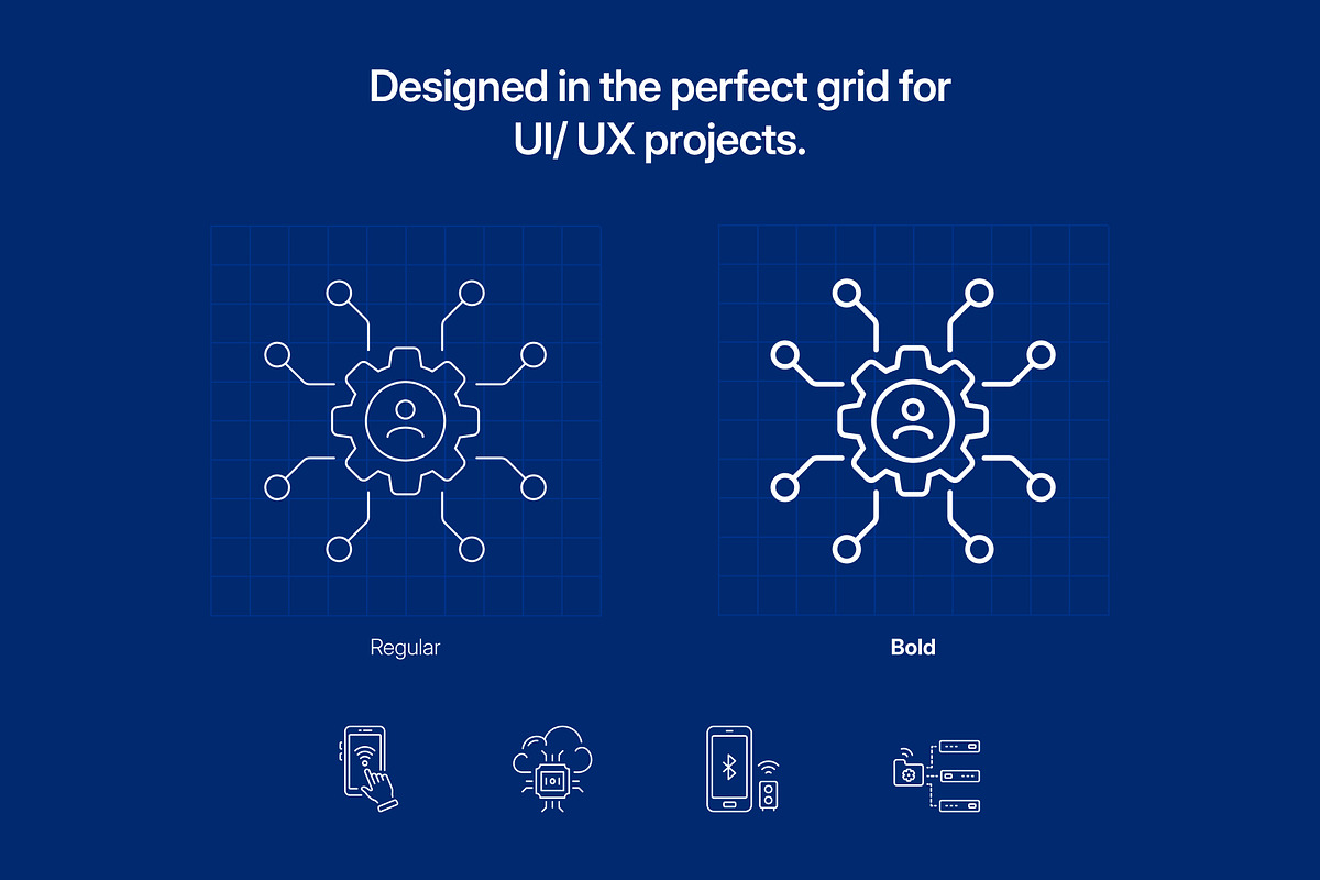 Networking Icon Collection, an Outline Icon by Prosymbols (Photo 3 of 7)