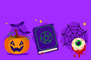 Spooky Halloween Decor Elements, an Object Graphic by MISS CHATZ (Thumbnail 3 of 3)
