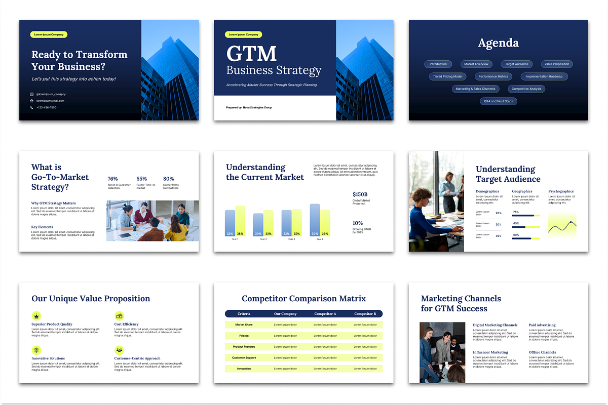 GTM Business, a Presentation Template by Sixtemp (Photo 2 of 3)
