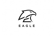 Minimalist Eagle Logo, a Branding & Logo Template by Logocreative (Thumbnail 2 of 2)