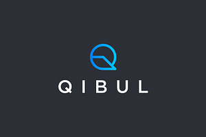 Initial letter Q logo design