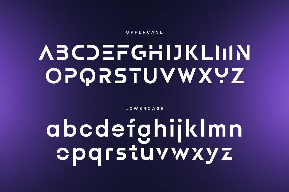 Median - Futuristic Sci-fi Font, a Sans Serif Font by Hamz Studio (Photo 9 of 12)