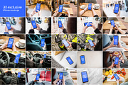 Mockups bundle Dino - 157 Mockups, an iPhone Mockup by StartMockups.com (Thumbnail 4 of 7)