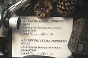 World Explorer Handmade Stamped Font, a Serif Font by Le Paper Cafe (Thumbnail 5 of 10)