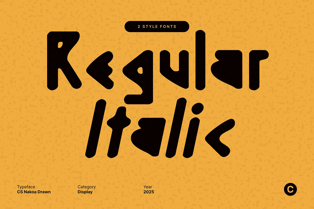 CS Nakoa Drawn, a Sans Serif Font by Craft Supply Co. (Photo 3 of 8)