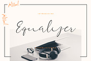 Equalizer Signatures, a Script Font by Nowlystudios (Thumbnail 1 of 8)
