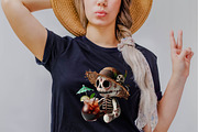 Summer Gothic Voodoo Doll  Sublimat, an Illustration by SVGArt (Thumbnail 4 of 8)
